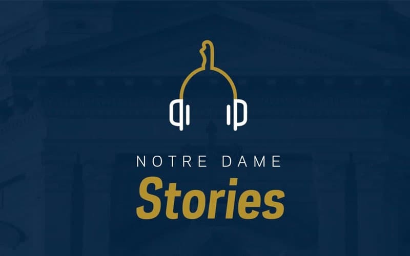 Notre Dame Stories logo.